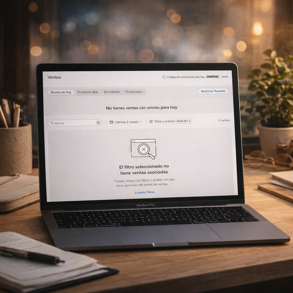 Mercado Libre Sales - Unified Seller Dashboard